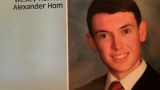 Suspect James Holmes in a San Diego high school yearbook photo