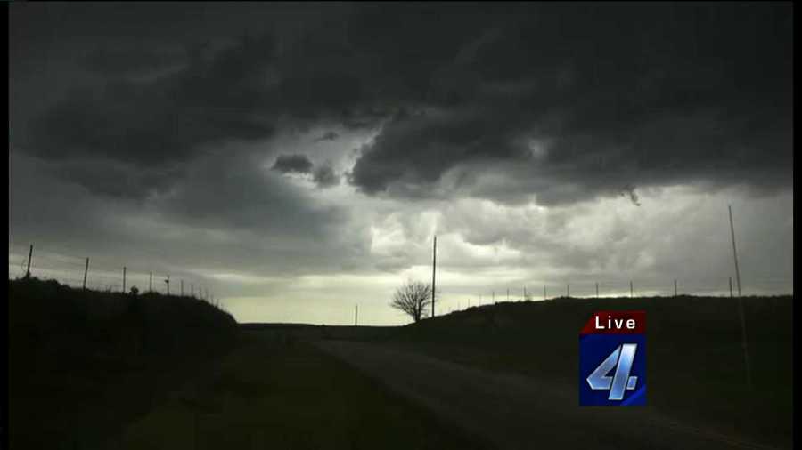 4Warn Storm Team chaser Marc Dillard in El Reno