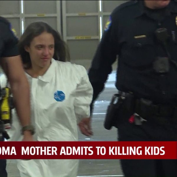 Mother accused of killing three kids