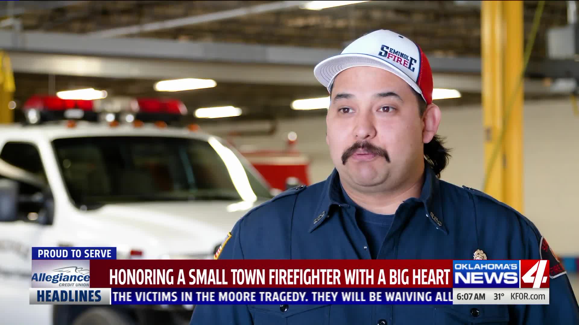 Seminole firefighter is Proud to Serve