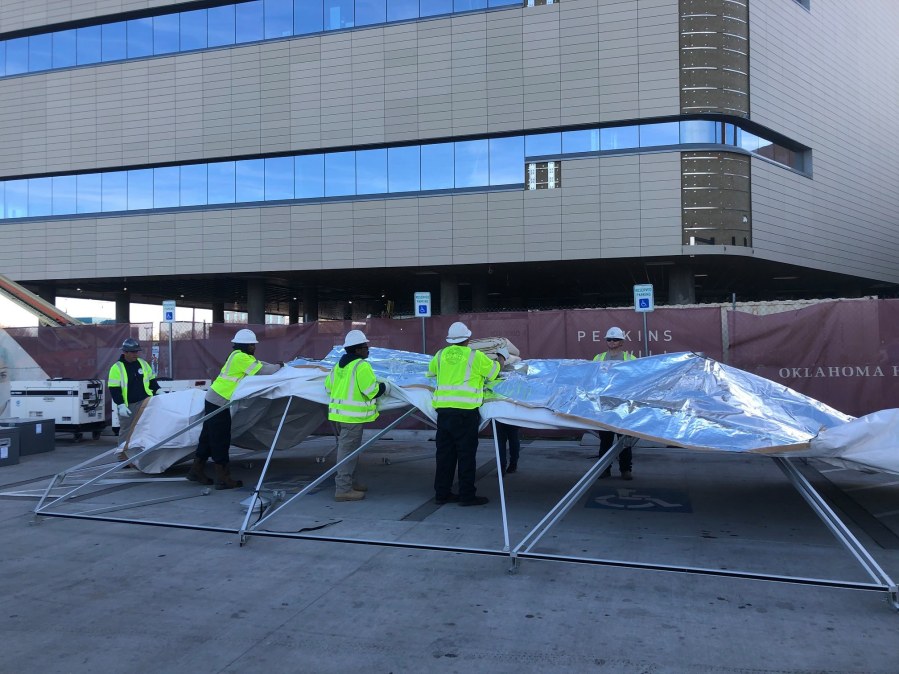 Shelters outside OKC hospitals