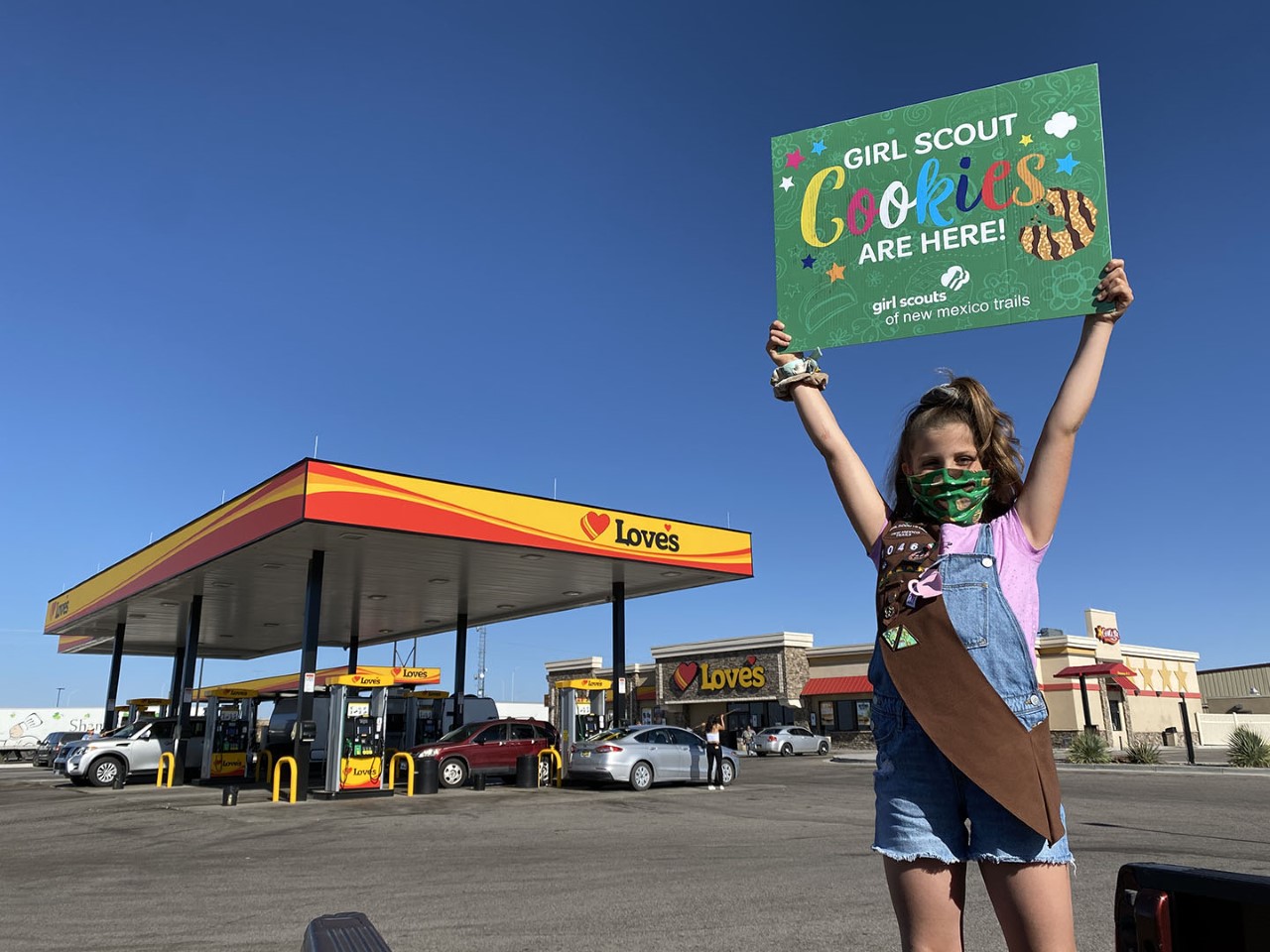 Girl Scouts at Love's