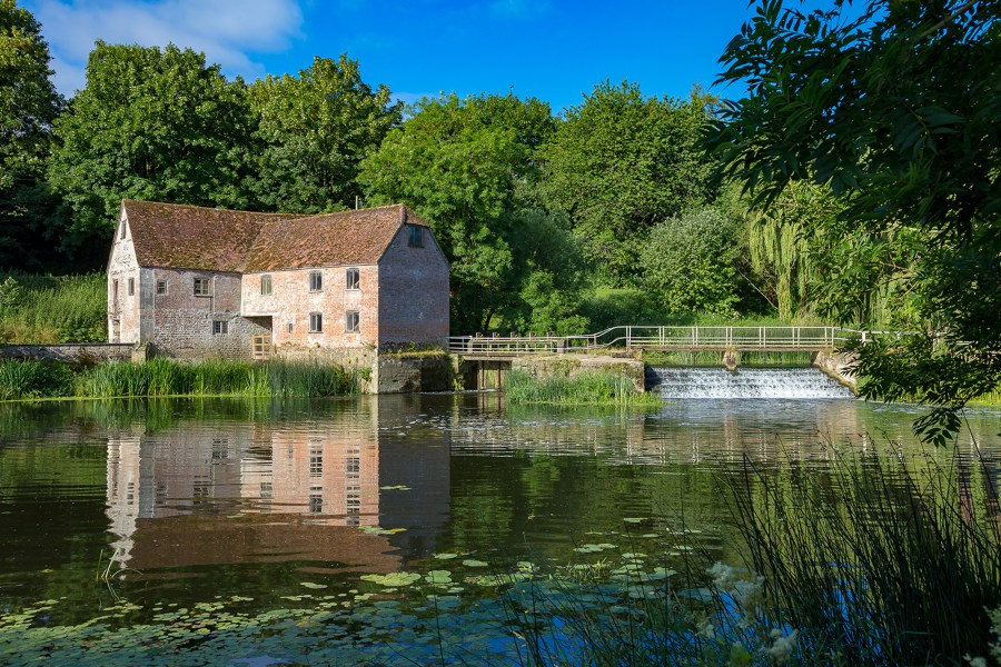 Sturminster Newton Mill sits on the River Stour