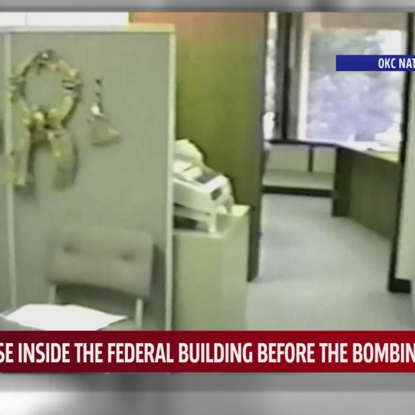 cubicles and office inside the alfred p. murrah building