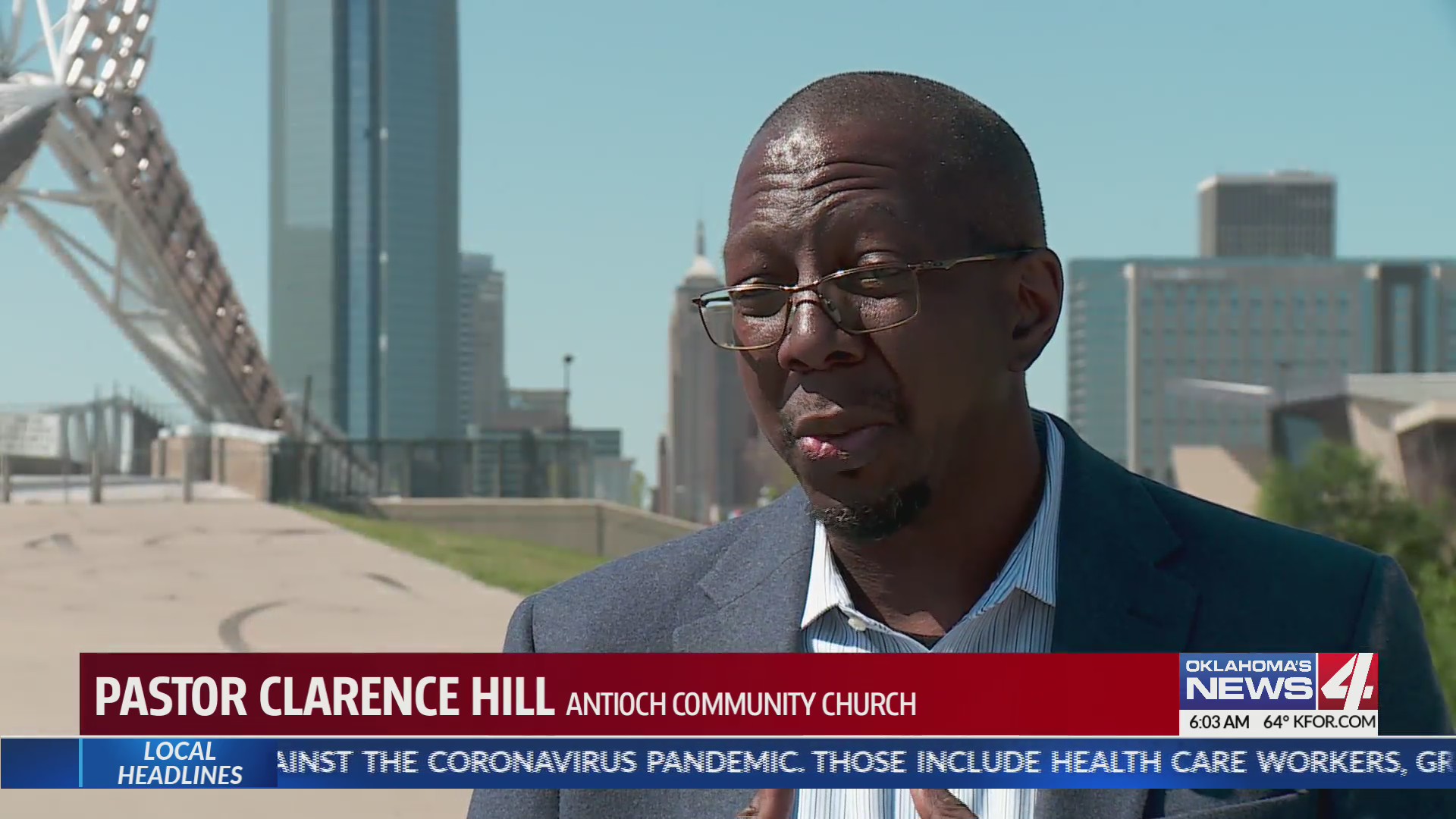 picture of Pastor Clarence Hill